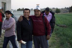 Oscar Anguiano Martínez, dio el banderazo de inicio a las obras de ampliación de drenaje en la privada Josefa Ortíz de Domínguez.