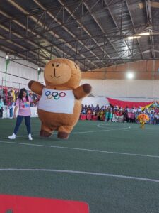 Mini Olimpiadas, llevadas a cabo en las instalaciones del Polideportivo “Josafat Rocha”, ubicado en el municipio de San Matías Tlalancaleca
